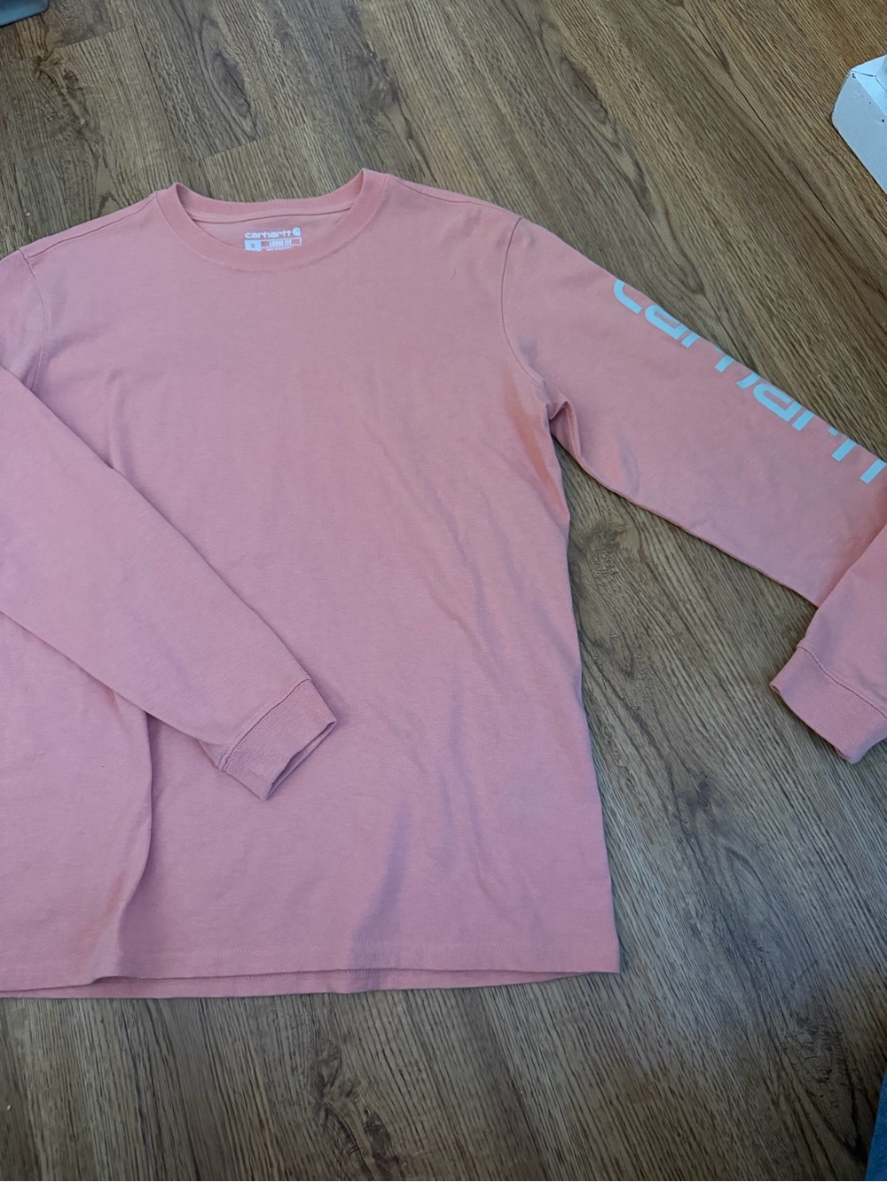 Carhartt Long Sleeve Tee in Dusty Pink